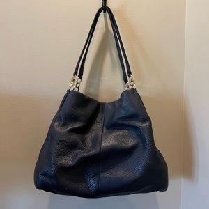 Coach 3 compartment shoulder bag
